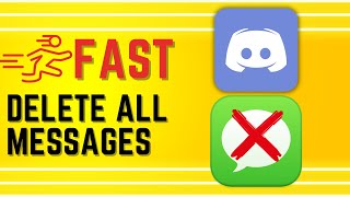 How To Mass Delete Messages In Discord Fast and Easy 2023  | Delete all Discord Messages Fast