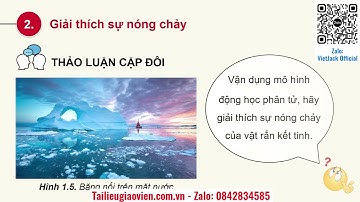 Giáo án PowerPoint Bài 1: Sự chuyển thể của các chất | GA điện tử | Vật lí 12 Cánh diều