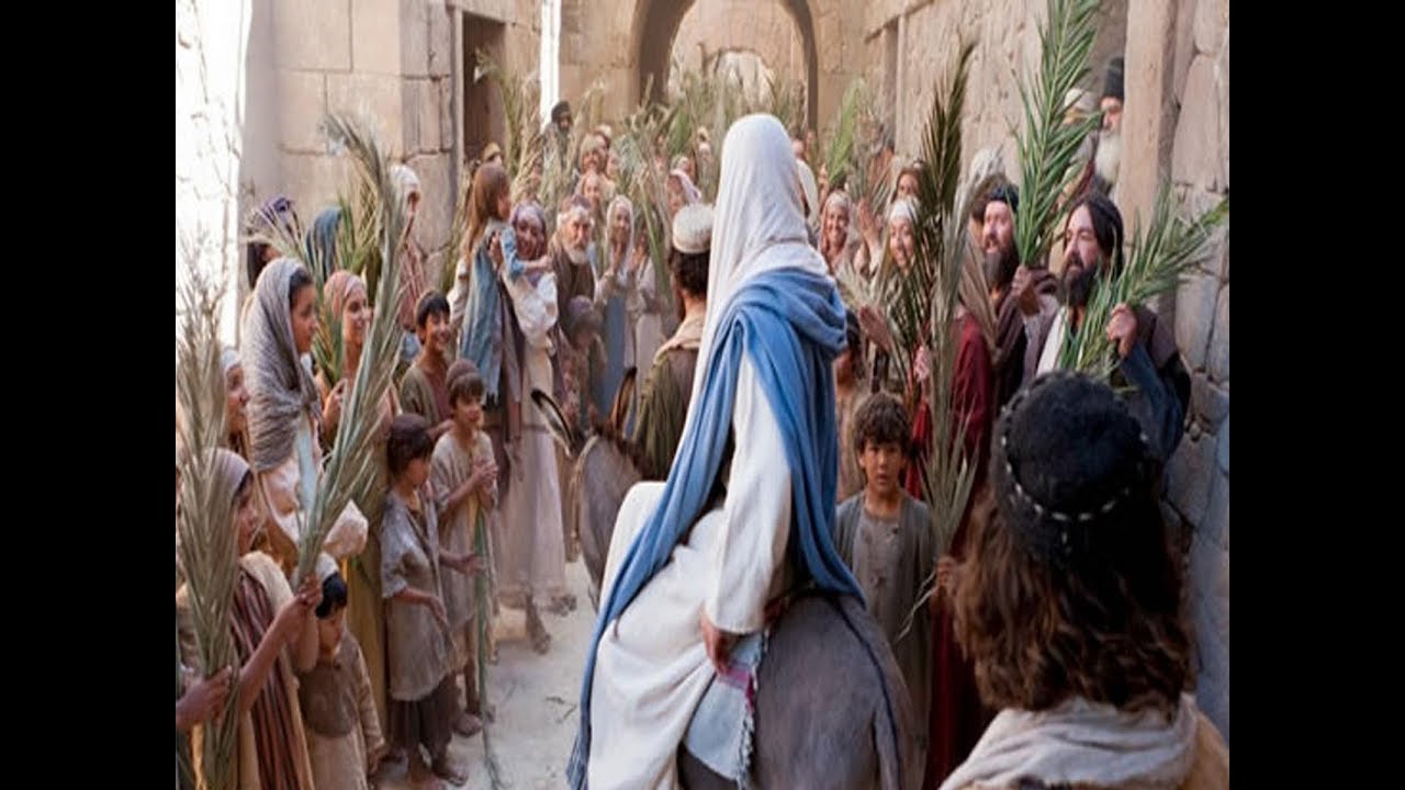 A Entrada Triunfal de Jesus em Jerusalém João12;12 YouTube