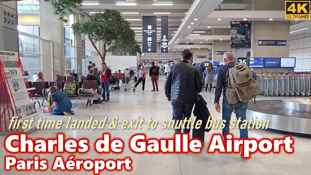 Istanbul, Turkiet | Charles de Gaulle Flygplats (CDG) | Flygplatspromenad