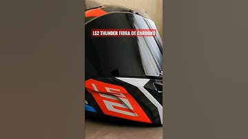 Capacete LS2 Thunder em Fibra de Carbono