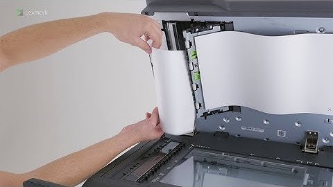 MX72x/MX82x Series—Paper jam in the automatic document feeder