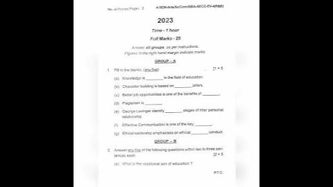 +3 || 4th semester || Ethics & values || #4thsemesterexam #ethics #values #video #viral