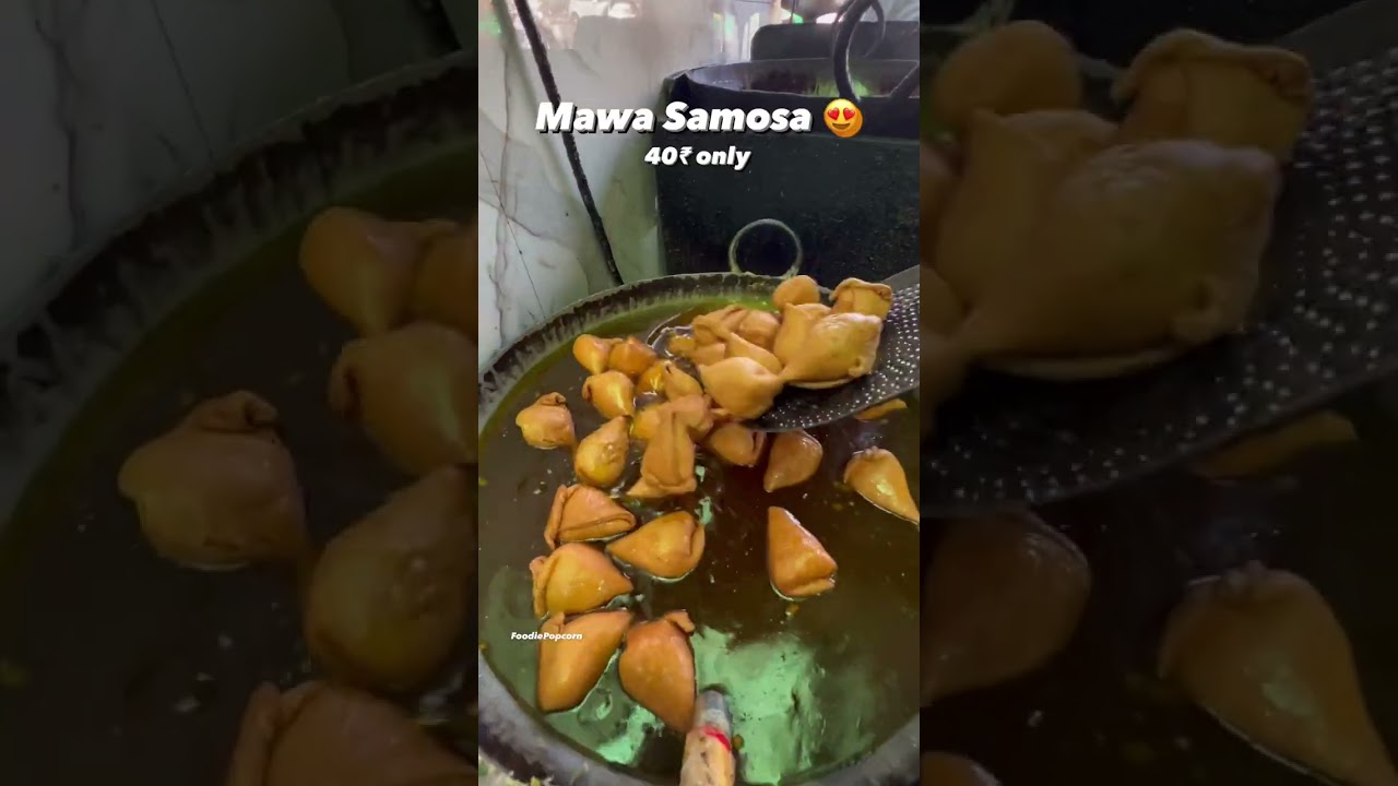 Mawa samosa | Meethe Samose - Mawa stuffed Samosa - Sweet Samosa - Khoya Samosa