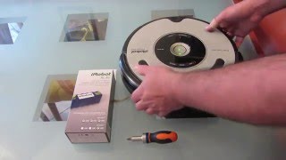 Sostituzione batteria roomba di Irobot - YouTube