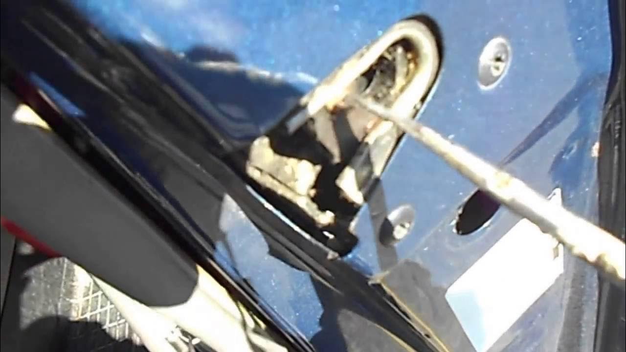 How simple easy way to fix repair stuck open latch won't Does Not close
