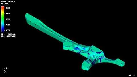 Die forging simulation 2