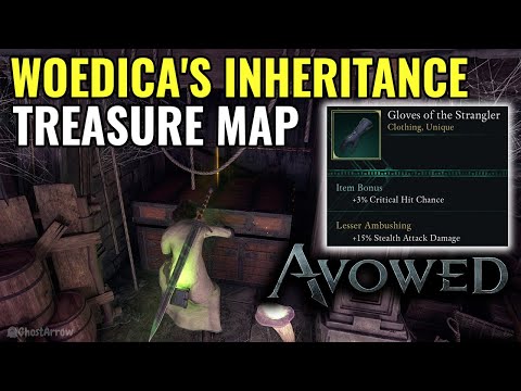 Woedica's Inheritance Treasure Map Location & Solution - Avowed
