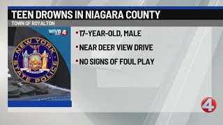 17-year-old dead after drowning in Niagara County