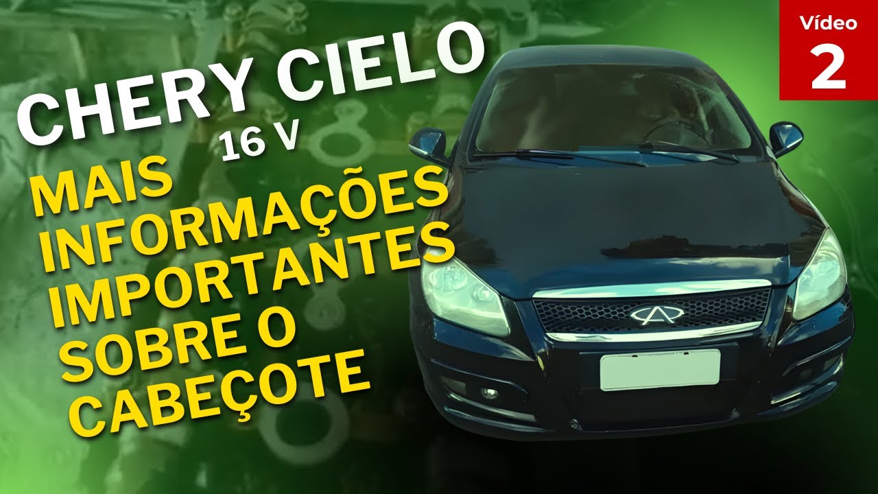 Chery Cielo 16v - Mais informações importantes sobre o cabeçote.