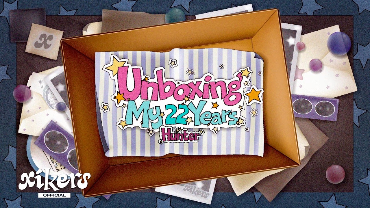 xikers(싸이커스) Unboxing My 22 Years🎁 | Happy Birthday, HUNTER