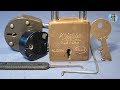 (picking 596) Improvised lever lock picking - fun with locks from India