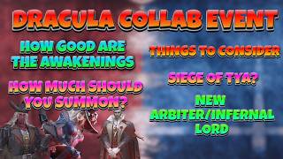 Dracula Collab Return - How Much Should you Summon , Awakenings Discussed &amp; Things to Consider | WOR