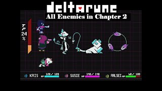 Deltarune: Chapter 2 - All Enemies