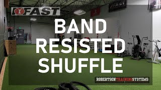 Band Resisted Shuffle