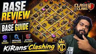 Coc Live Base Review 🔴 | ROAD TO 10K |
