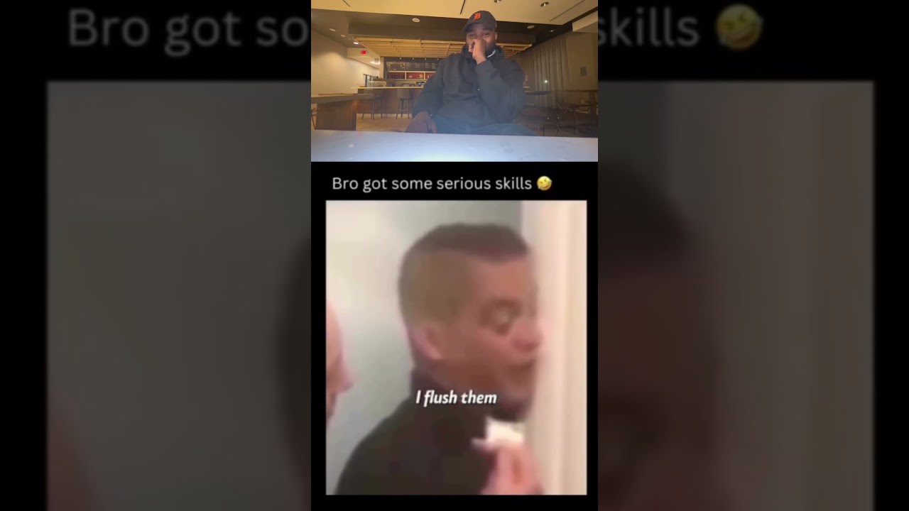 Bro got mad skills 😭☠️😂 Try not to laugh challenge #shorts #funny #memes