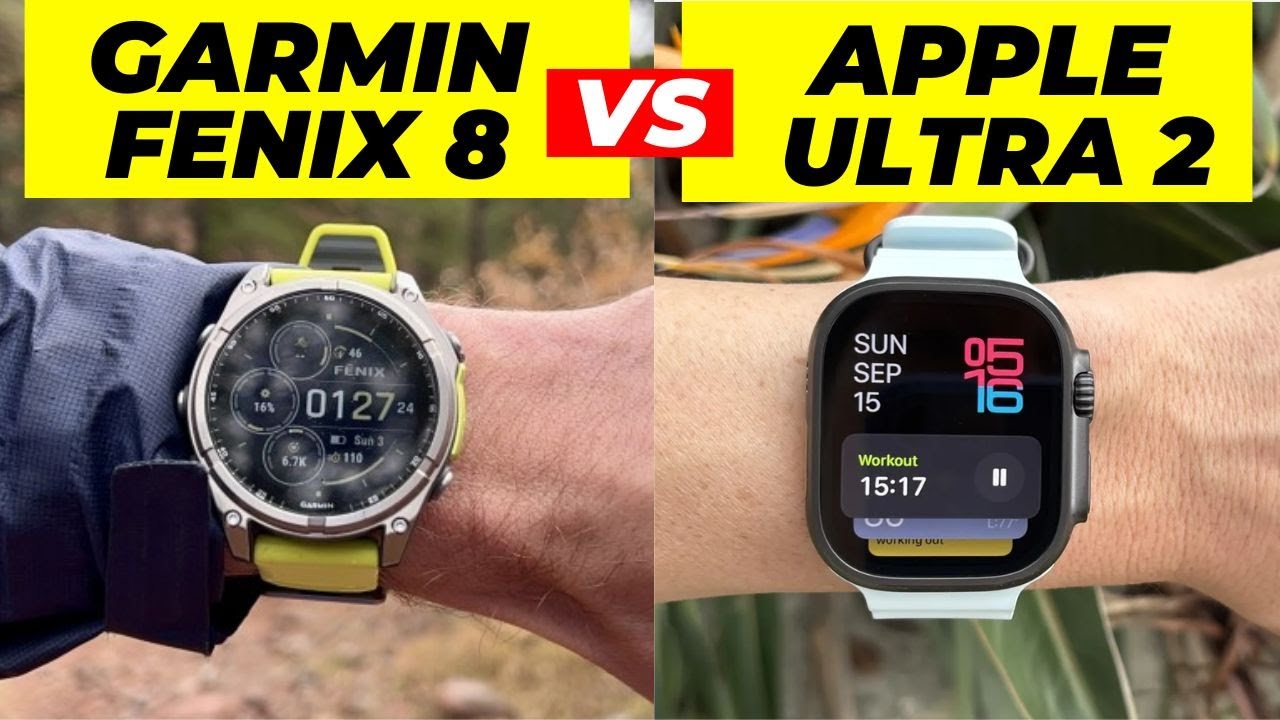 GARMIN FENIX 8 vs APPLE WATCH ULTRA 2: Which One to Choose? - YouTube