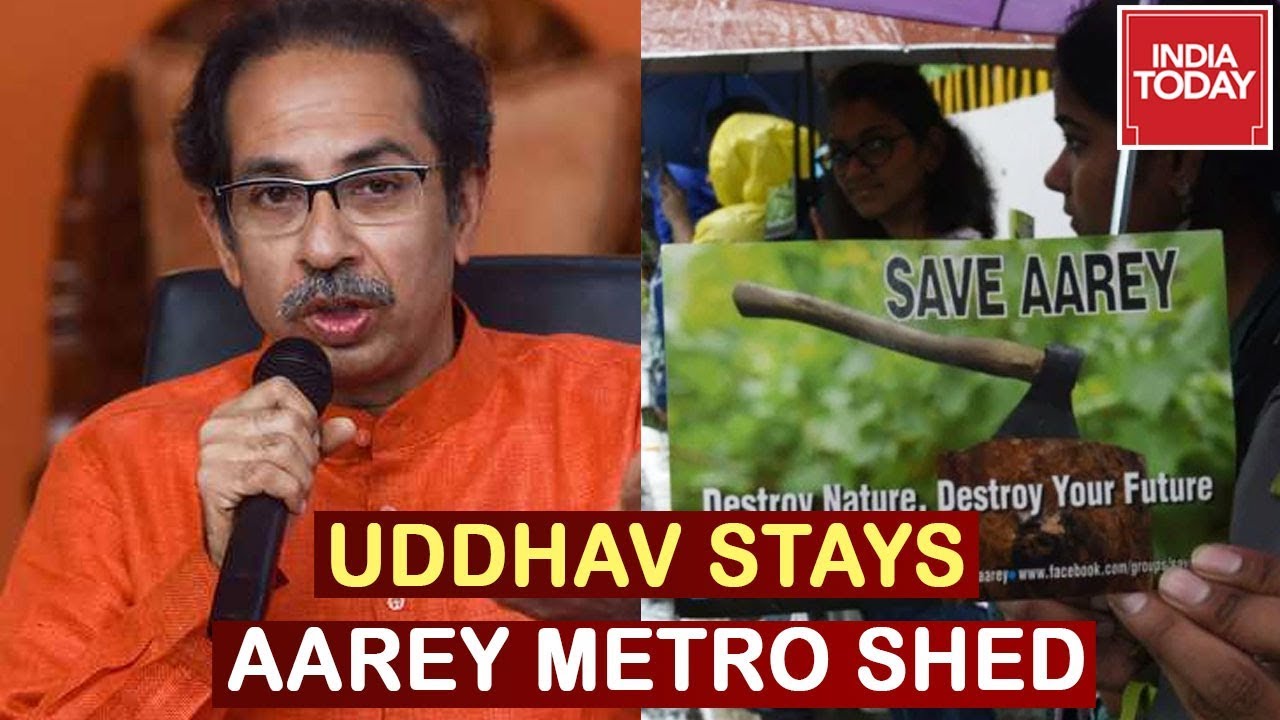 Uddhav Thackeray Stops Construction Of Car Shed In Aarey Forest After Taking Charge As CM