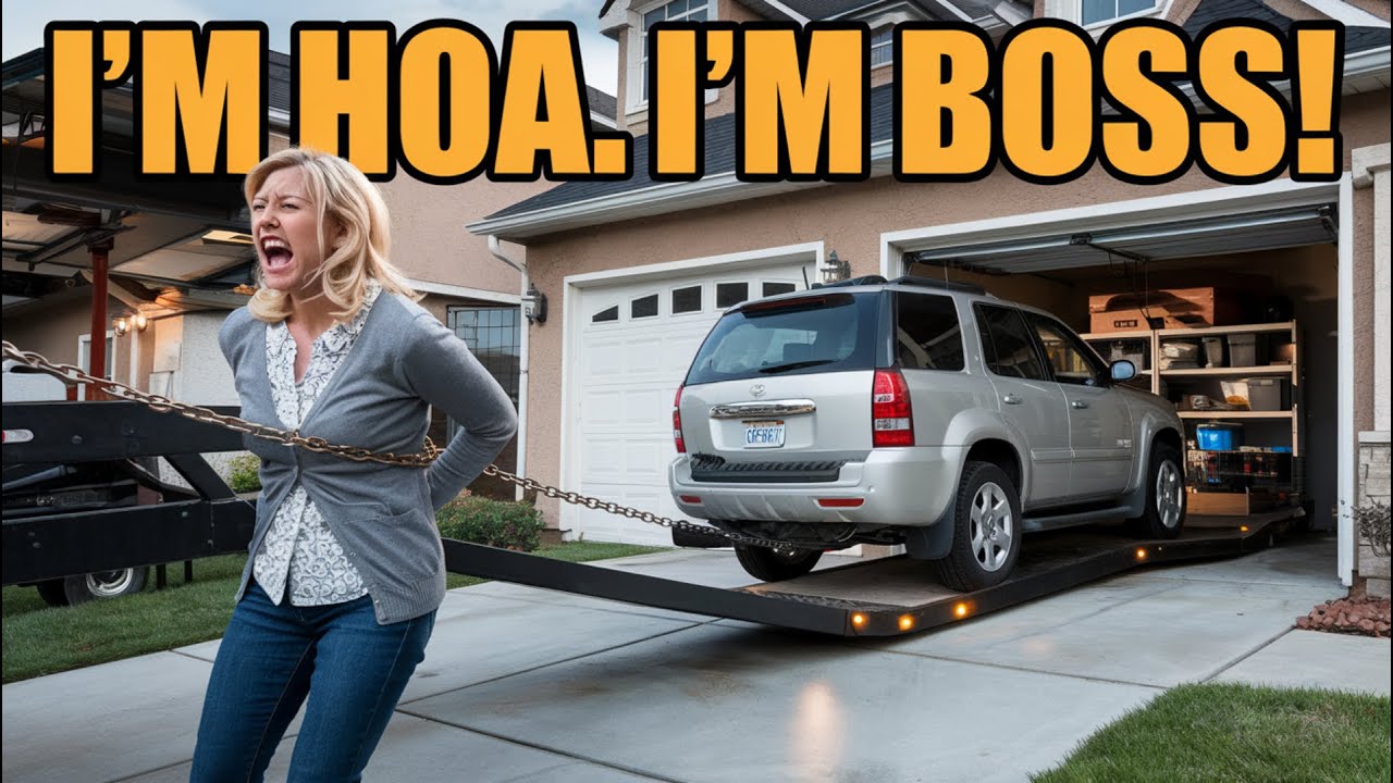 President' Of HOA Karen Parked in My Garage Again—So This Time, I Towed ...