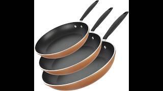 Gotham Steel 3-Piece Nonstick Fry Pan Set Review - Pros &amp; Cons - Gotham Steel frying pan