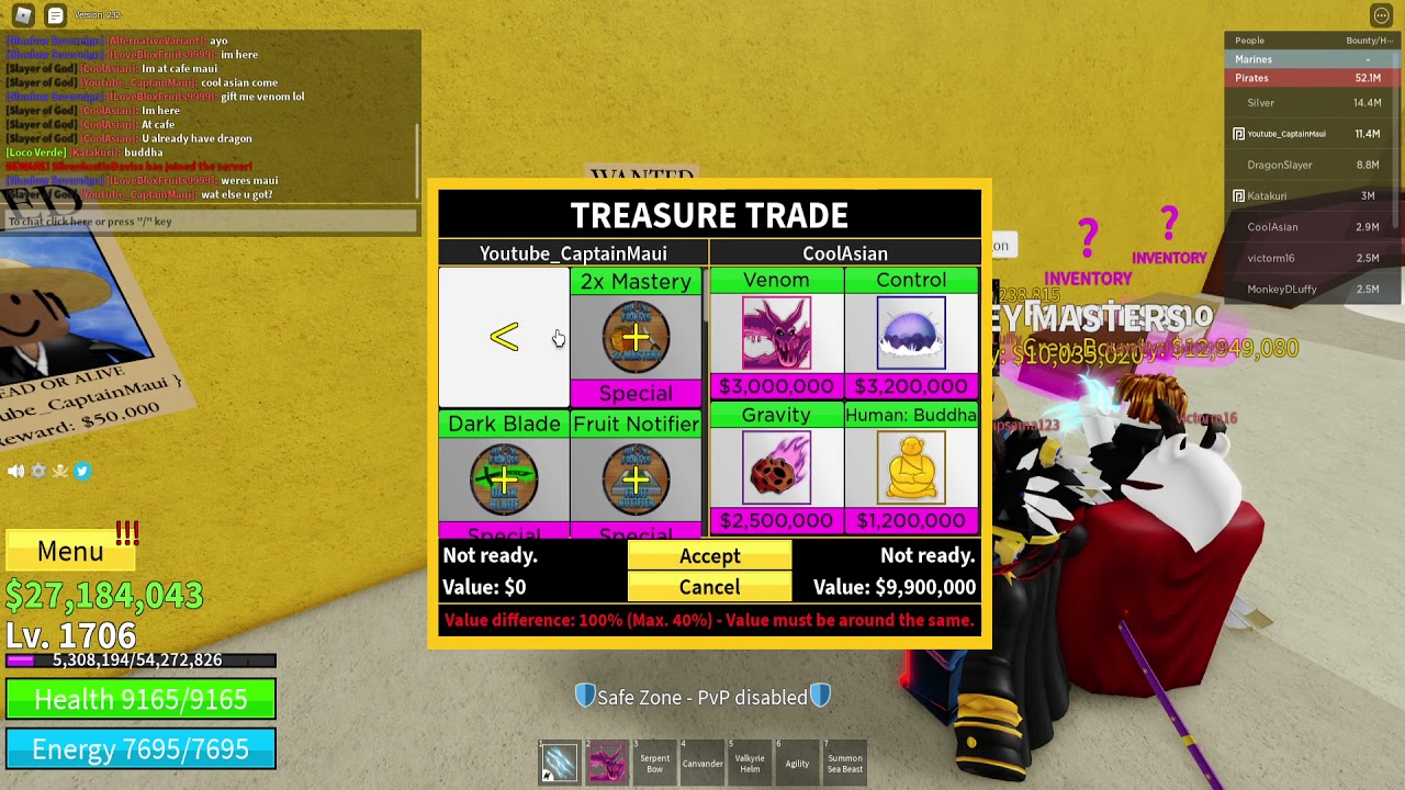 Best Trade on Blox Fruits - YouTube