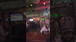 Patties bar in Scottsdale Arizona! Friday night and it is packed and very noisy and cold.