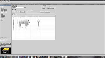 AEM AQ-1 Drag Race Configuration Software Set Up