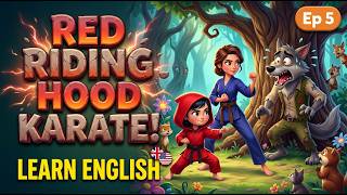 Learn English with Magic Book: Little Red Riding Hood! 🔴🌲 | 150 Easy Sentences for Beginners EP5
