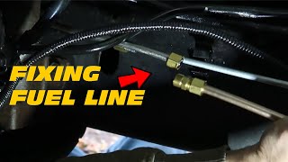 Famous Compression Fitting on Rusty or Broken Fuel Line Profile
