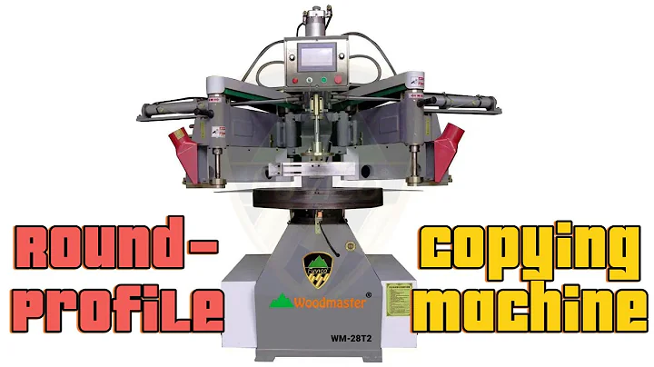 2-Axis CNC Round-Profile Copying and Sanding Machine | WM-28T2 #woodworkingmachine
