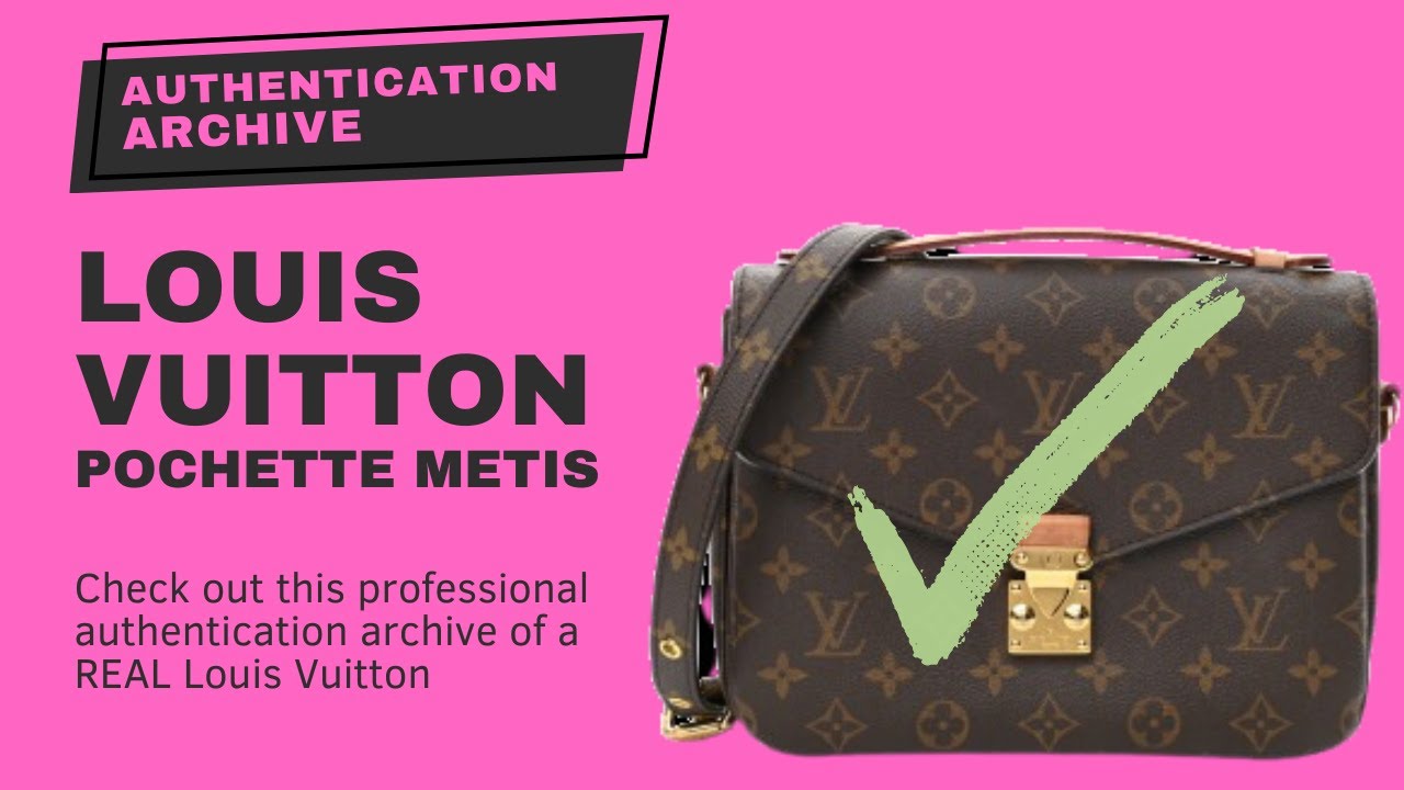 Louis Vuitton Authentication Archive: REAL ✔️ Louis Vuitton Monogram  Pochette Metis 