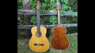 Baritone Classical Guitar Melodia del Sannio by Maria Rita Brondi performed on Dave Godfrey
