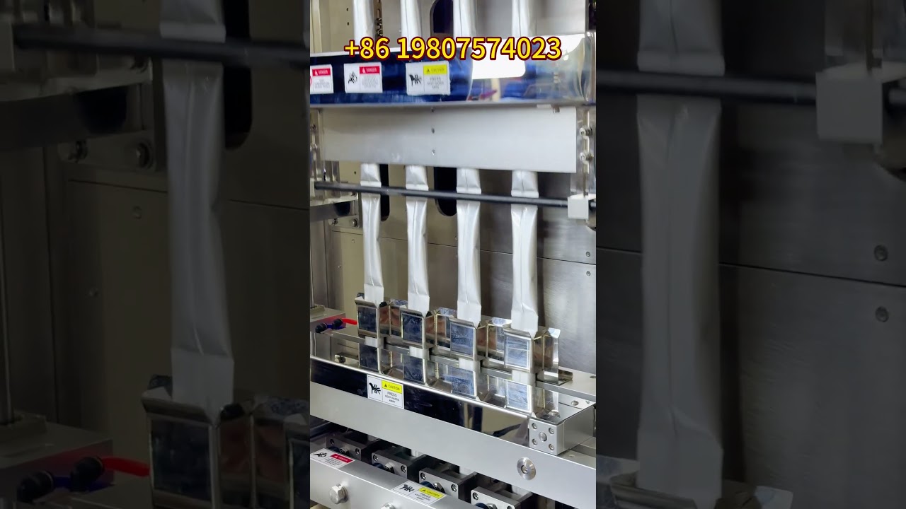 SSamfull instant coffee powder 20g 30g sachet stick pack machine ffs form fill seal bag