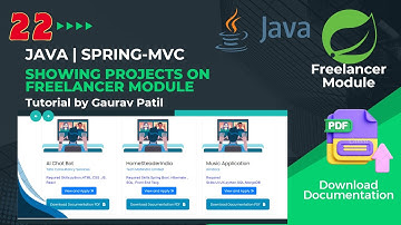 #22: Spring MVC project showing projects on freelancer module Java tutorial