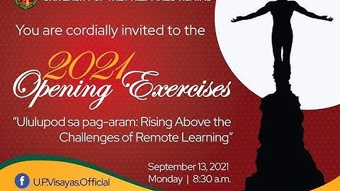 2021 UPV Opening Exercises