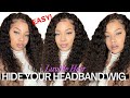 HIDE YOUR HEADBAND | SUPER EASY AND BEGINNER FRIENDLY FT LUVME HAIR