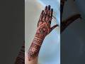 beautiful henna design 🤩 #shorts #youtubeshorts #trending #viral #song