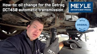 Simple and fast: the transmission oil change for the Getrag DCT450 automatic transmission