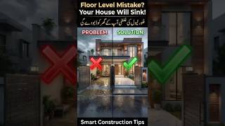 Galti Se Floor Neecha? Future Mein Paani Ghar Mein! #smartconstructiontips