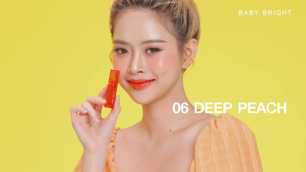 ฺBaby Bright Lip & Cheek Peach Glow Tint