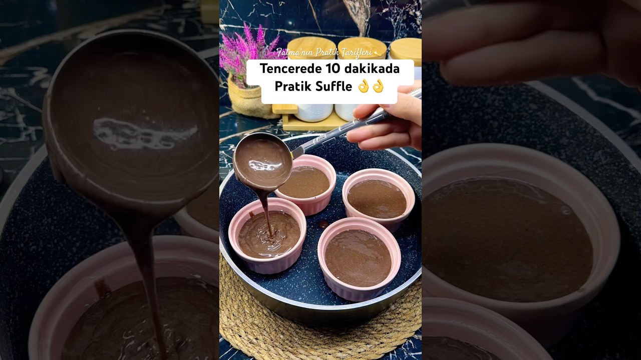 Sufle Yapmak Bu Kadar Kolay 💯#short #shorts #keşfet #tiktok #reels #nefisyemektarifleri #sufle