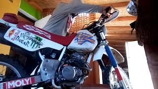 Cold Kick Start XR 250 R.  Encender Honda Xr 250 R en frío.