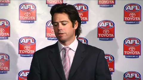 AFL 2012 Fixture Announcement Part 1