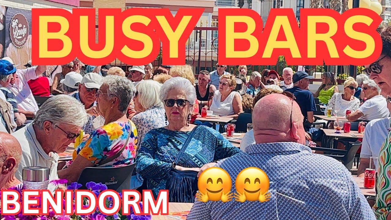 New Bars In Benidorm 2025 Full Busy Crowded 4K Daytime Vibes new-bars-in-benidorm-2025-full-busy-crowded-4k-daytime-vibes