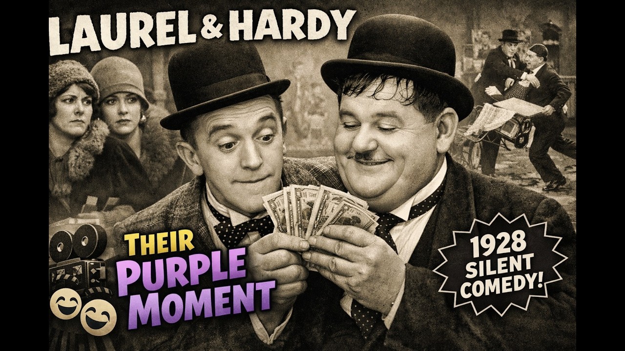 MOMENT('81MOVIE MATE 100%+MODERN SOUL P… Laurel & Hardy – Their Purple Moment (1928) | Hilarious Silent