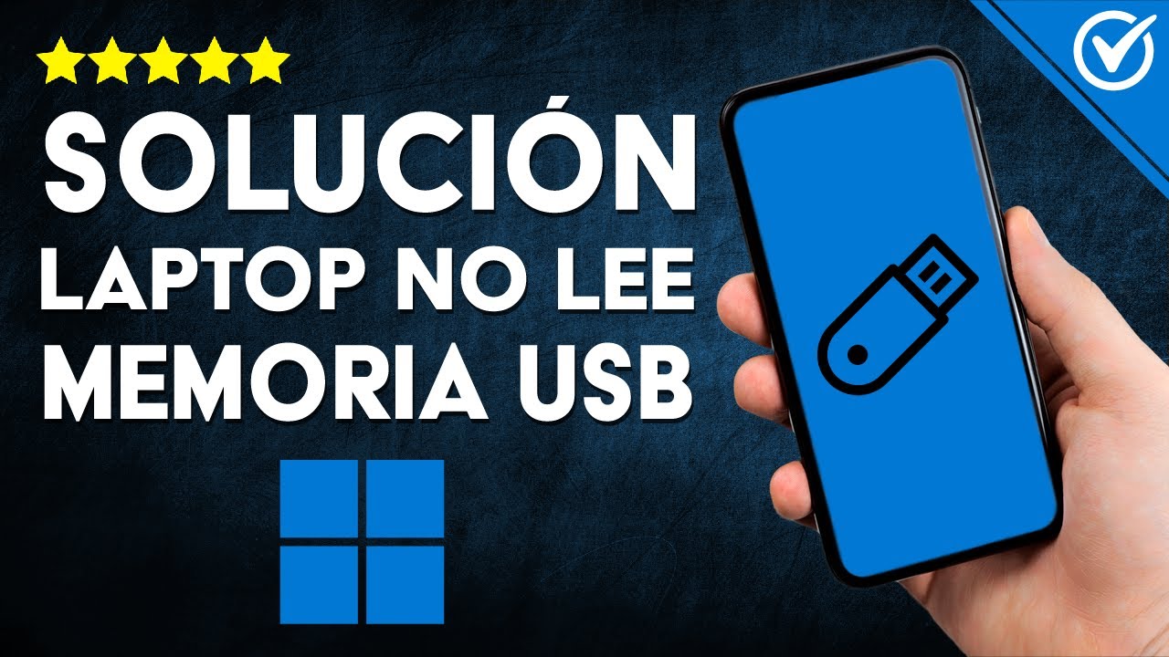 Mi laptop o PC NO RECONOCE USB en Windows 11/10/8/7 | Cómo Solucionarlo