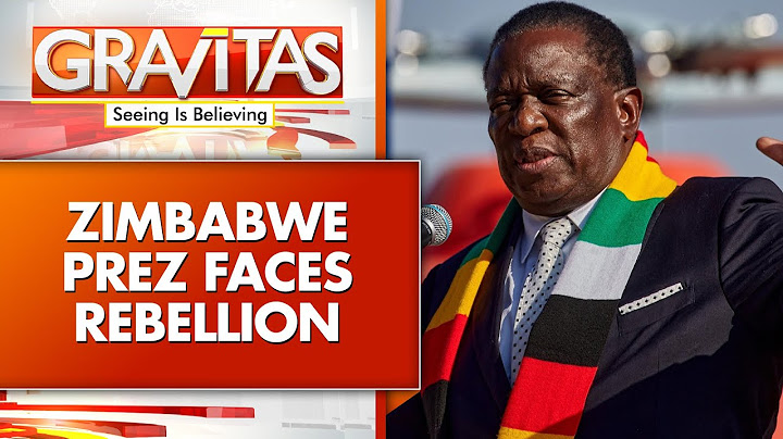 Zimbabwe’s High-Stakes Political Drama, Ruling Party Expels Geza Over Rebellion | GRAVITAS
