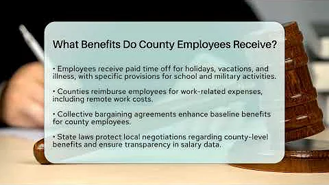 What Benefits Do County Employees Receive? - CountyOffice.org