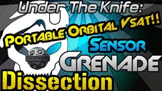 Black Ops 2 Weapon Analysis - Sensor Grenade Dissection | Portable Orbital Vsat! "Black Ops 2" "Orbital Vsat"